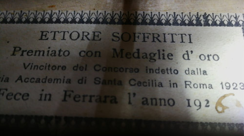 Ettore Soffritti Violin