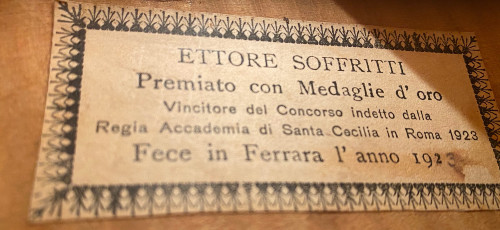 Ettore Soffritti Viola, 1923