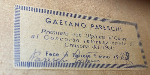 Gaetano Pareschi Label