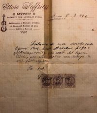 Ettore Soffritti - Carta intestata