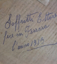 Ettore Soffritti - Firma