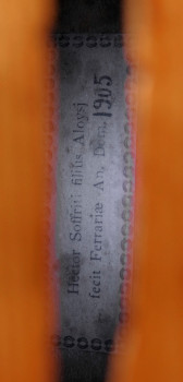 Ettore Soffritti Cello - Ferrara 1905