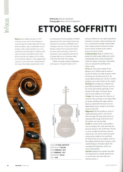 Ettore Soffritti Cello - Ferrara 1905