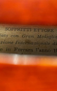 Ettore Soffritti Violin, 1914