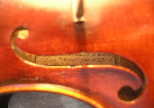 Ettore Soffritti Violin, 1922